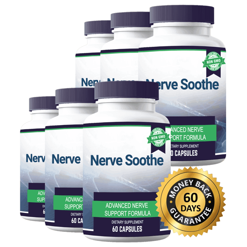 Nerve Soothe dietary supplement bottle