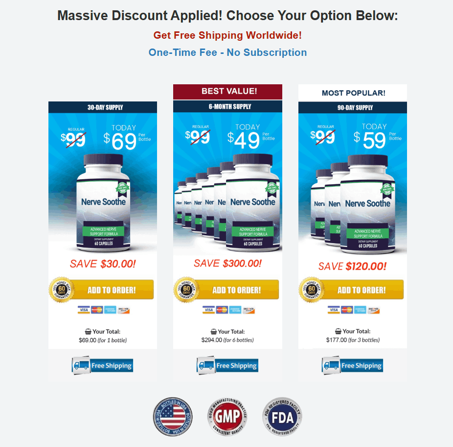 Nerve Soothe Package